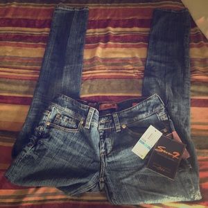 Seven7 skinny jeans size 1